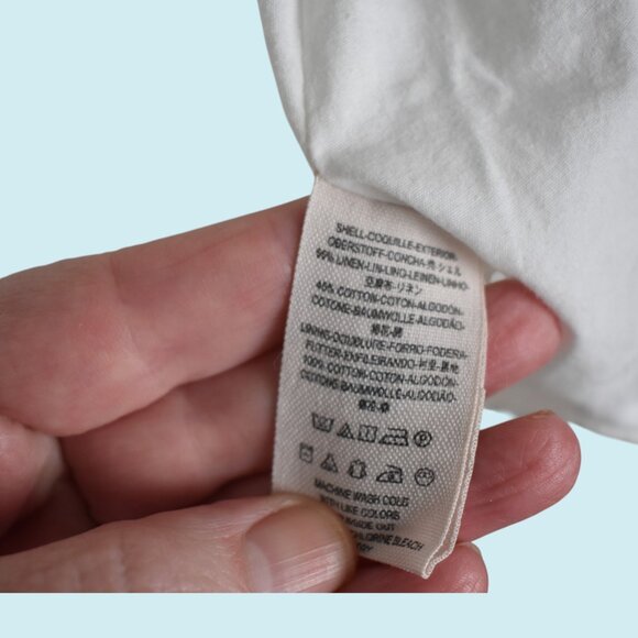 Free People Swing Jacket Women's Size Large Off White Red Boho Embroidered Top - Picture 15 of 16